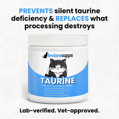 Help Cover the Taurine Gap Before Your Cat Shows the Signs