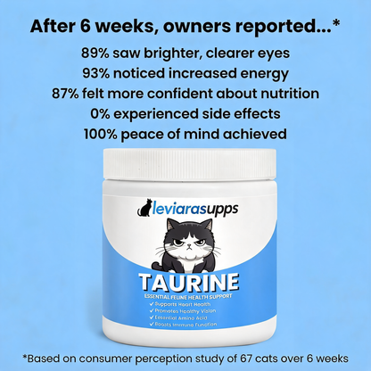 Help Cover the Taurine Gap Before Your Cat Shows the Signs