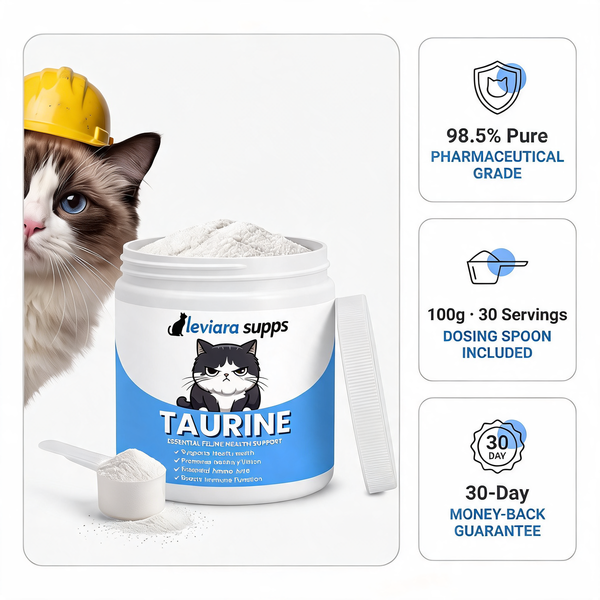 Help Cover the Taurine Gap Before Your Cat Shows the Signs
